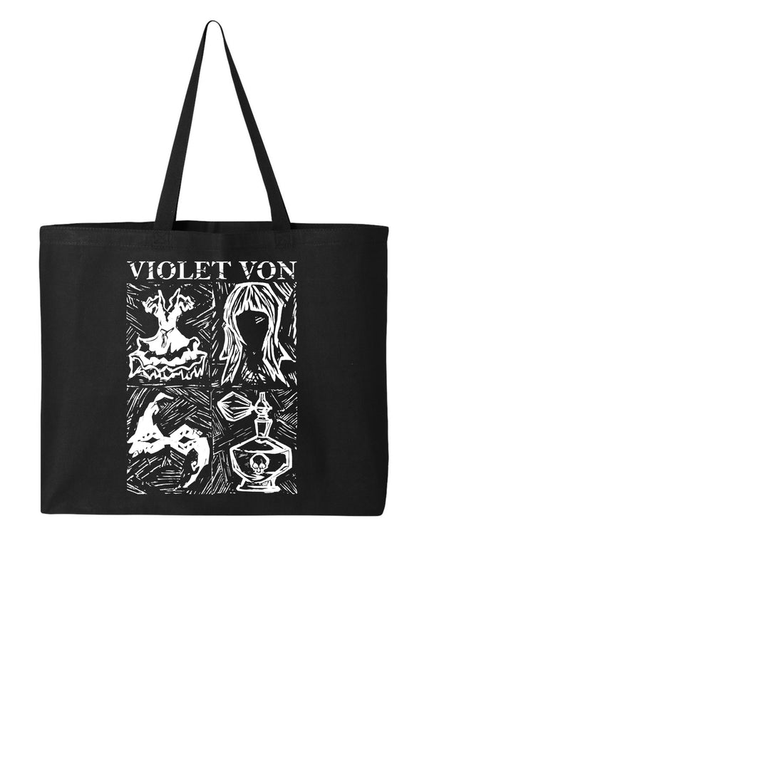Big Violet Von Tote Bag