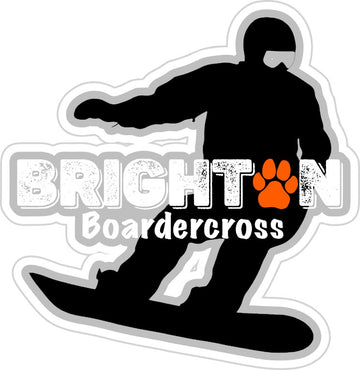 Brighton Boardercross Decal - 3"