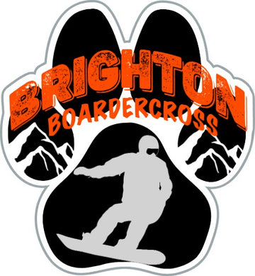 Brighton Boardercross Decal - 5"