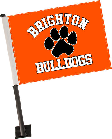 Brighton Bulldog Car Flag