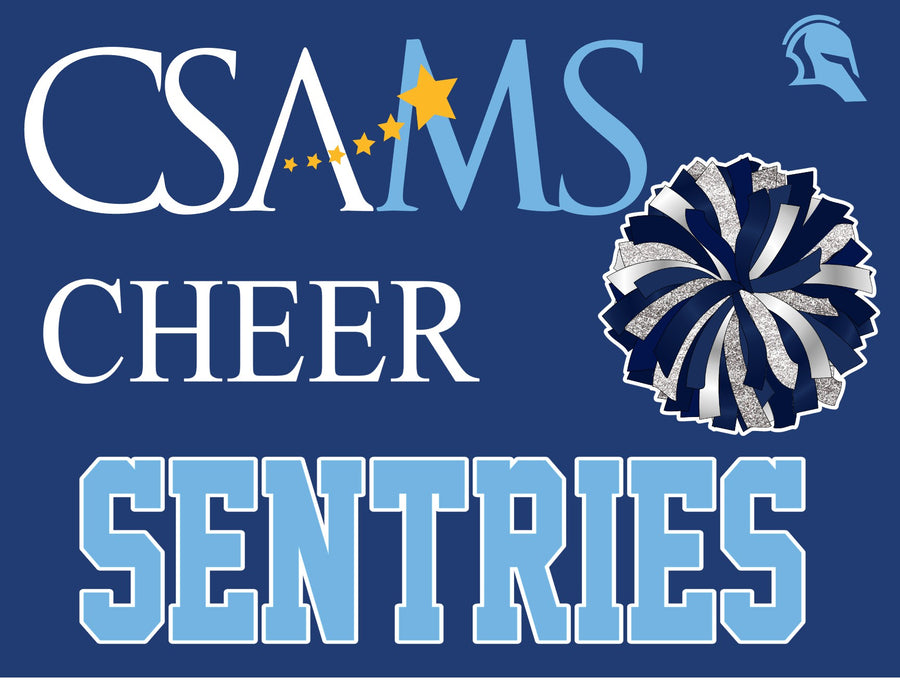CSAMS Athletic Lawn Sign