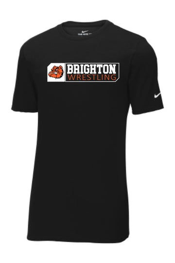 ATHLETES - Brighton Wrestling Poly/Cotton Tee