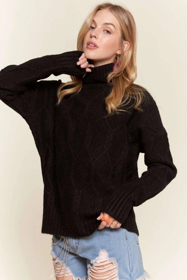 Diamond Braid Sweater