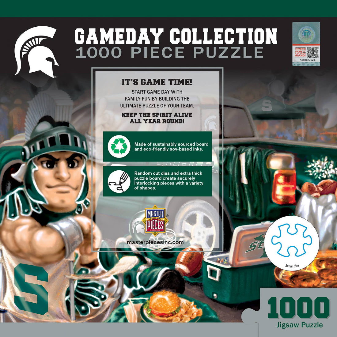 Michigan State Spartans - Gameday 1000 Piece Puzzle
