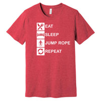 Eat, Sleep, Jumprope, Repeat Tee
