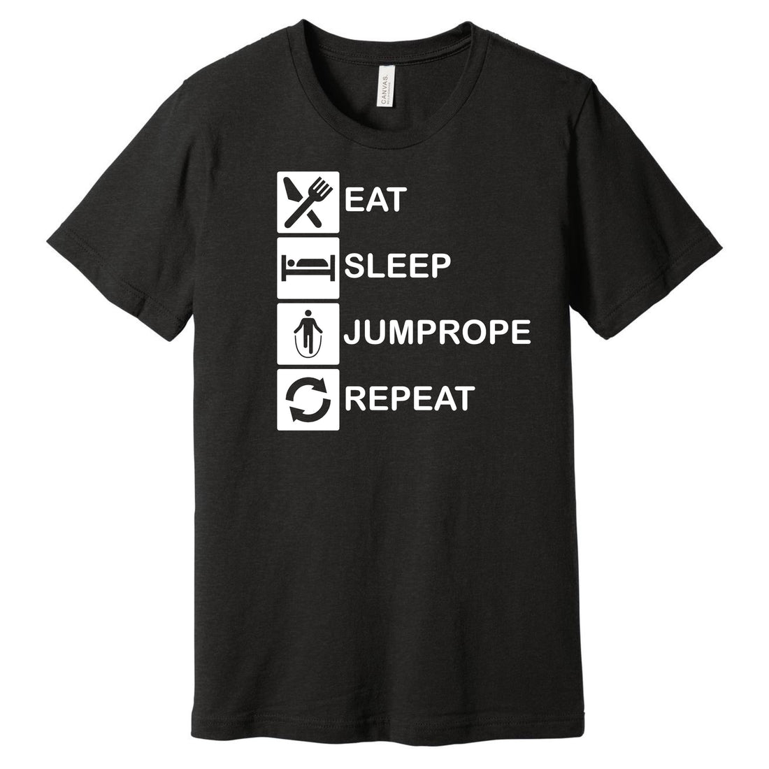 Eat, Sleep, Jumprope, Repeat Tee