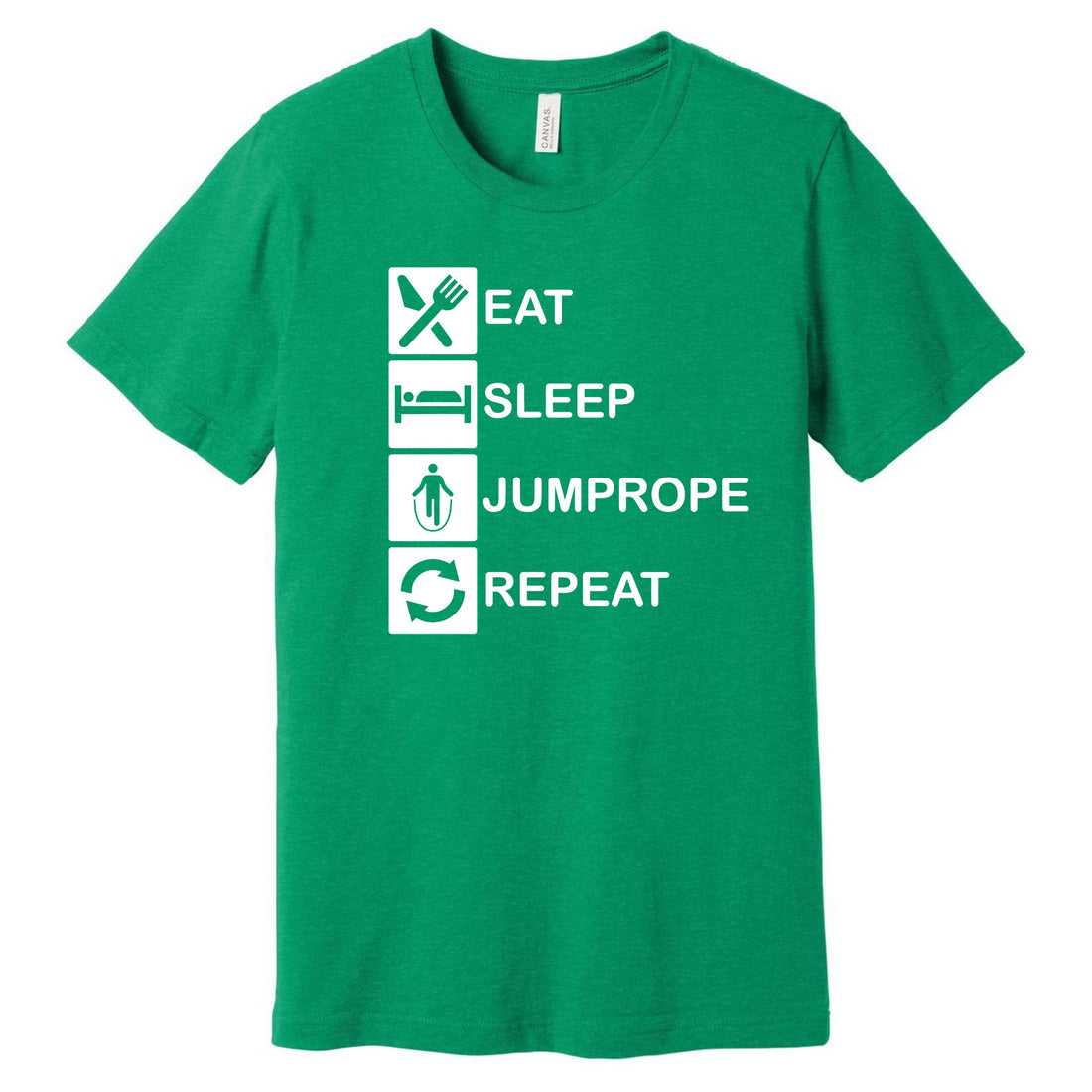 Eat, Sleep, Jumprope, Repeat Tee