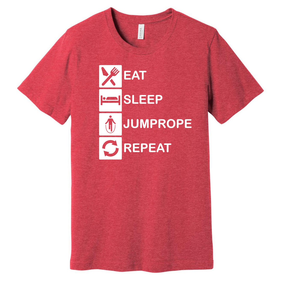 Eat, Sleep, Jumprope, Repeat Tee