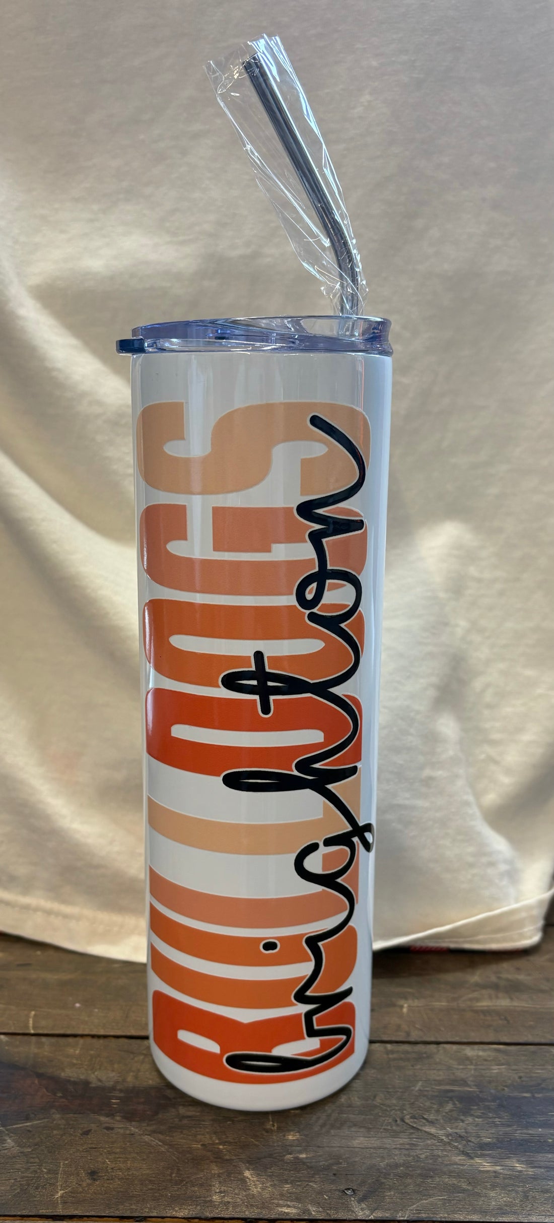 Brighton Bulldogs Straight Stainless Tumbler