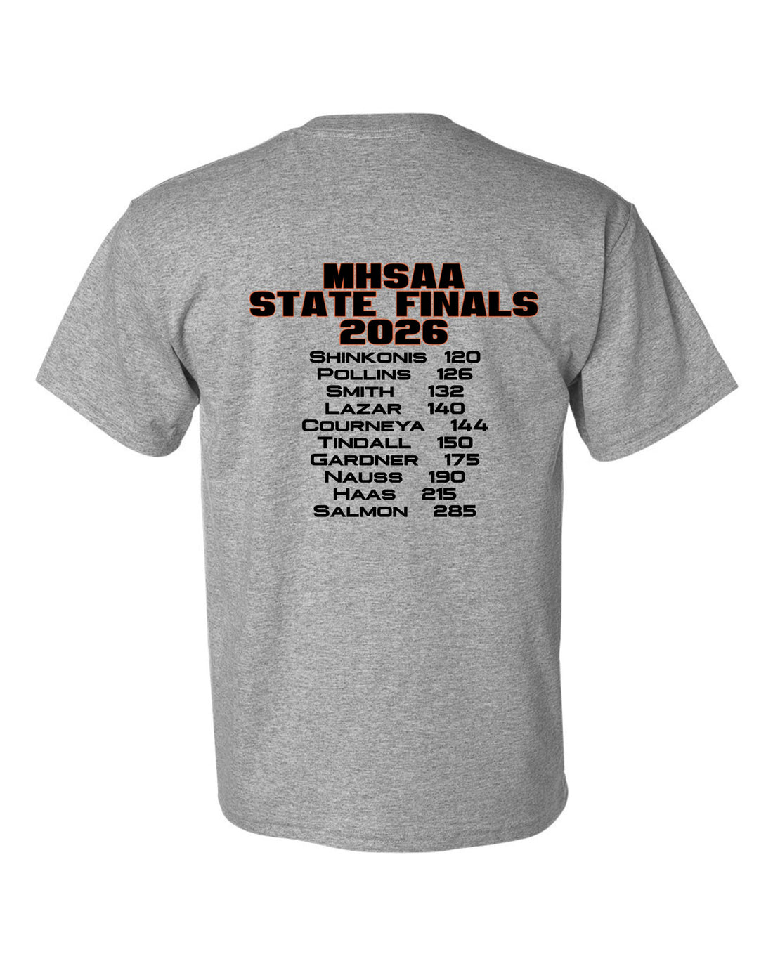 INDIVIDUAL State Finals 2026 Tee