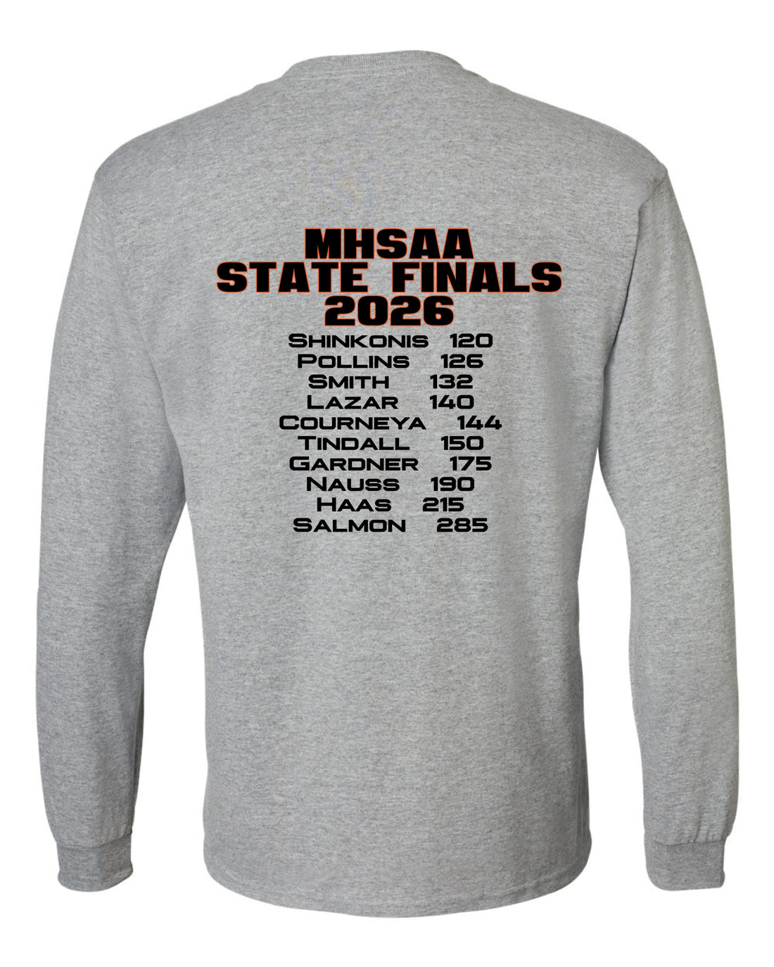 INDIVIDUAL State Finals 2026 Long Sleeve Tee
