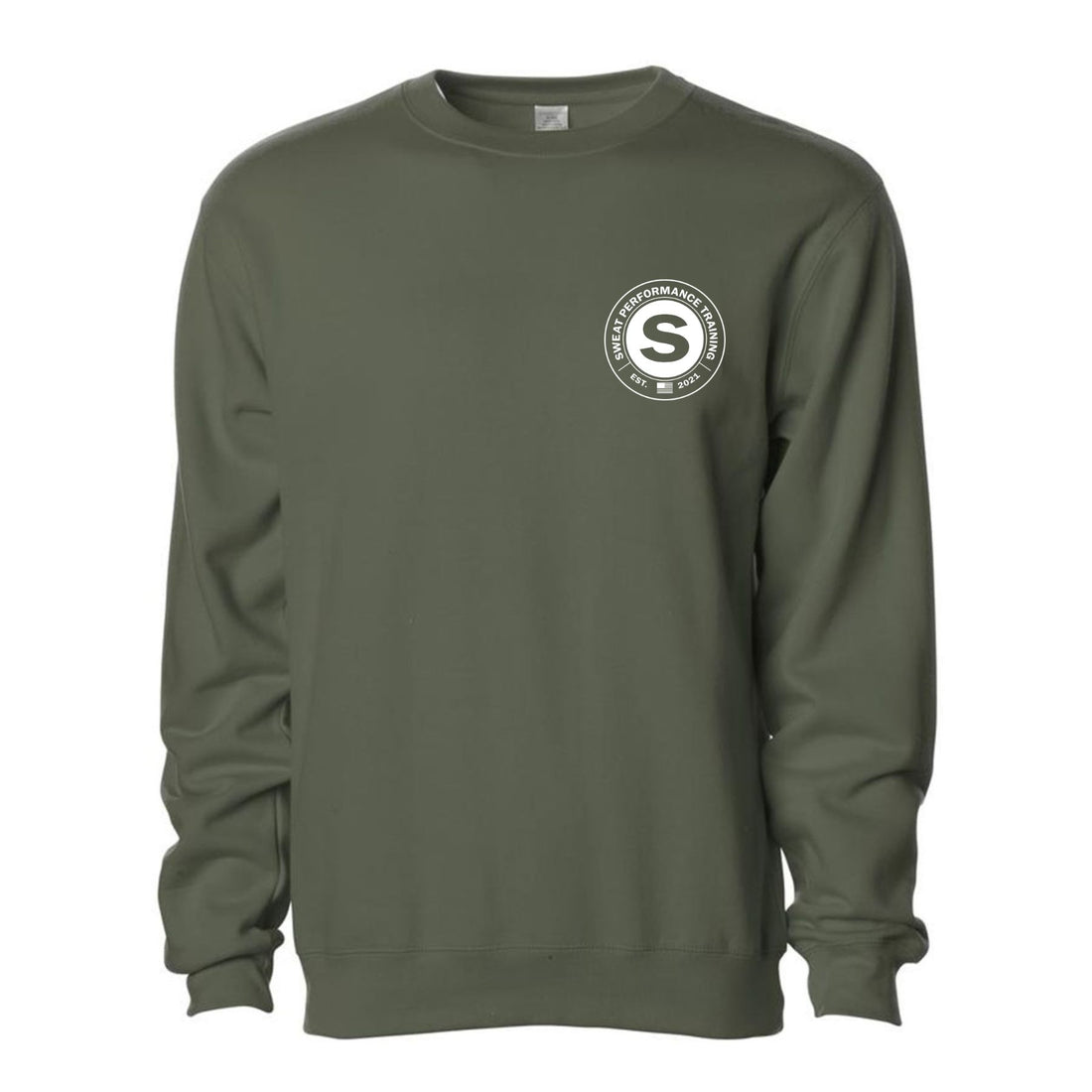 Sweat Performance Training Crewneck - White Logo