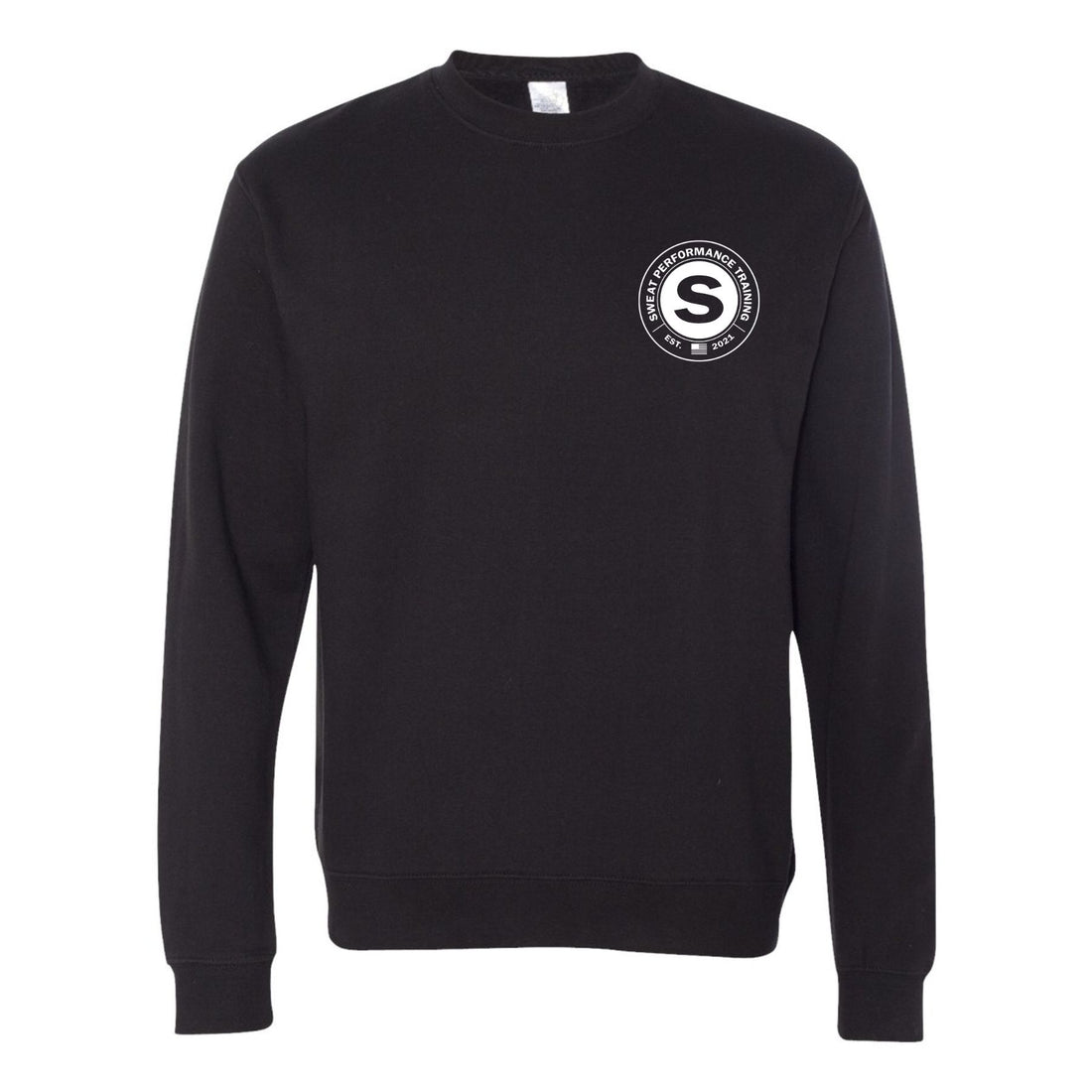 Sweat Performance Training Crewneck - White Logo