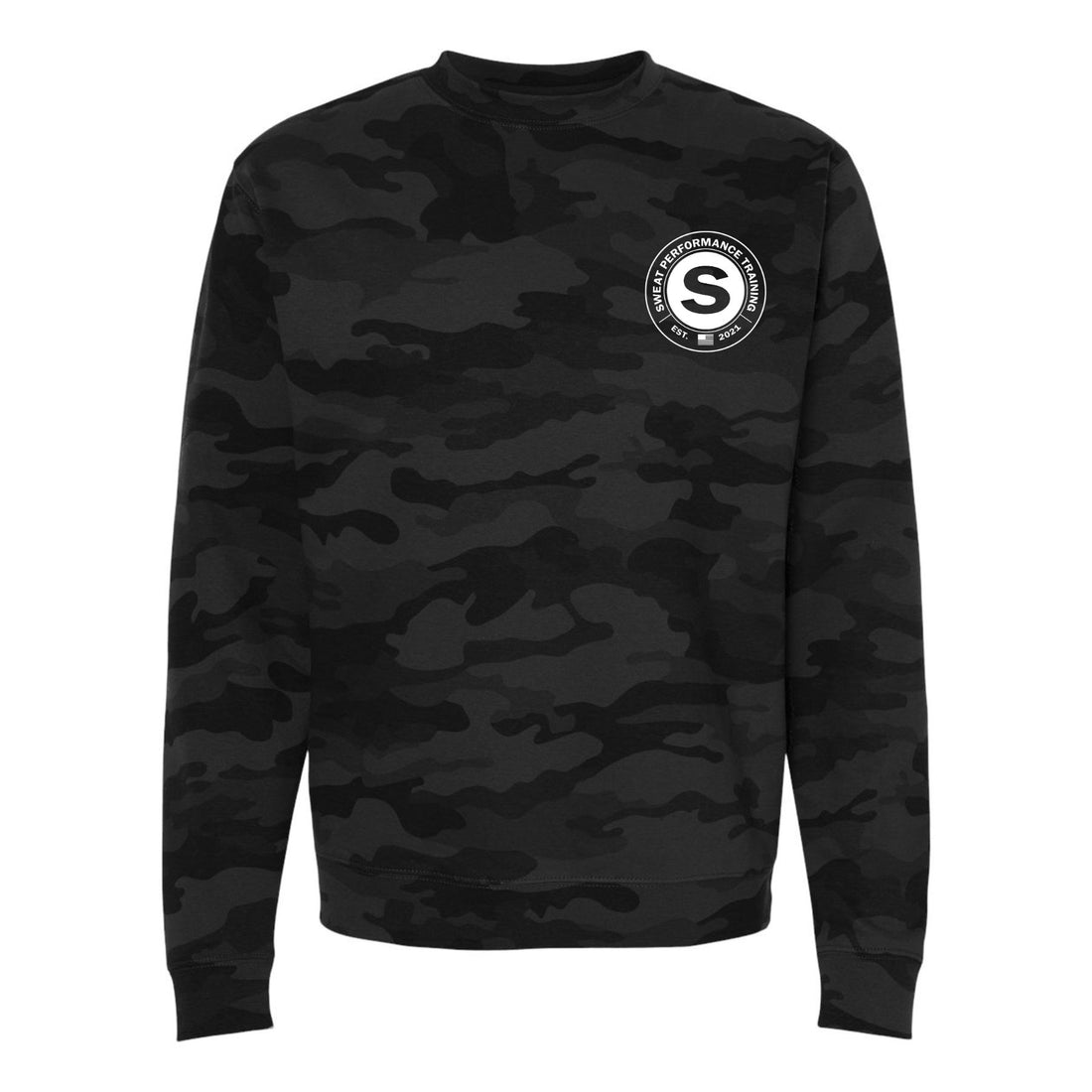Sweat Performance Training Crewneck - White Logo