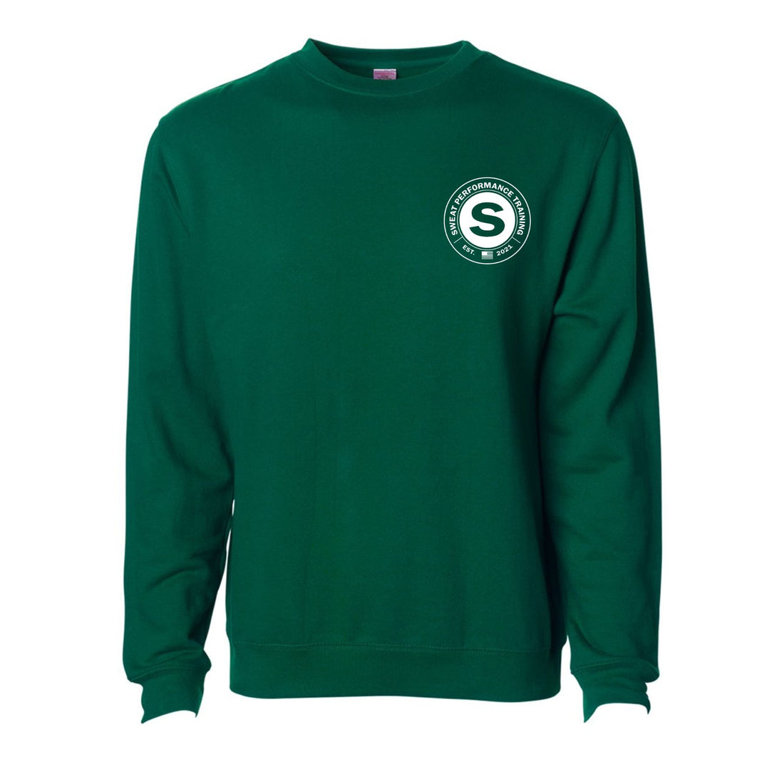 Sweat Performance Training Crewneck - White Logo
