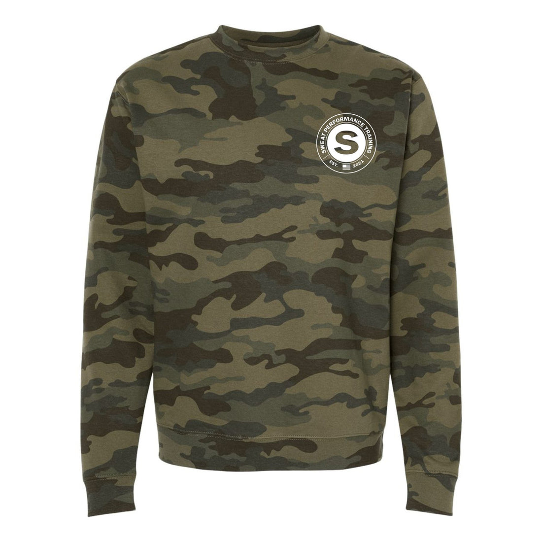 Sweat Performance Training Crewneck - White Logo