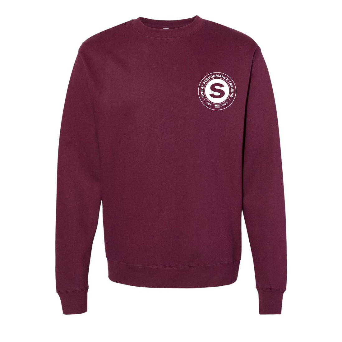 Sweat Performance Training Crewneck - White Logo