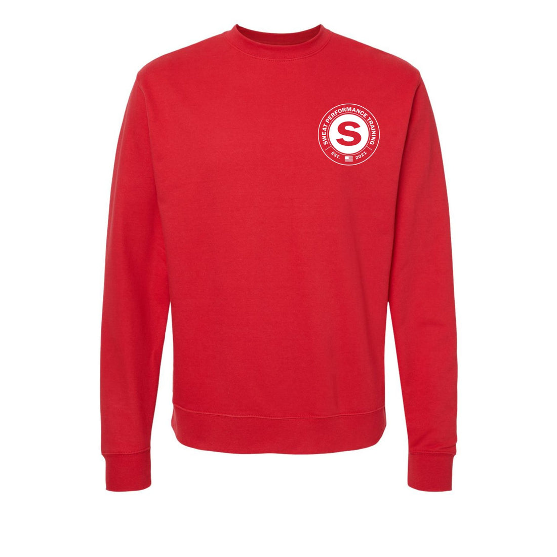 Sweat Performance Training Crewneck - White Logo