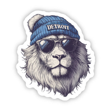 Lion Beanie Decal