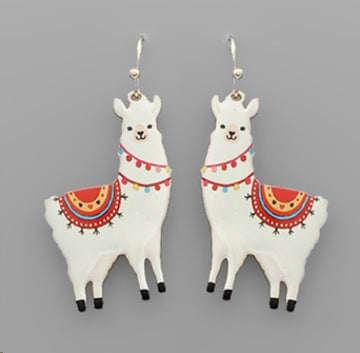 Llama Earrings
