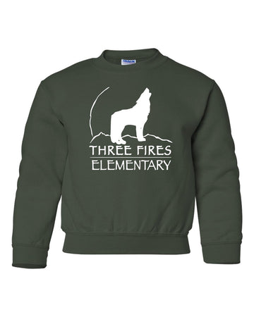 Three Fires Logo Crewneck