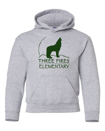 Three Fires Logo Hoodie