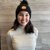 New Era Faux Pom Beanie