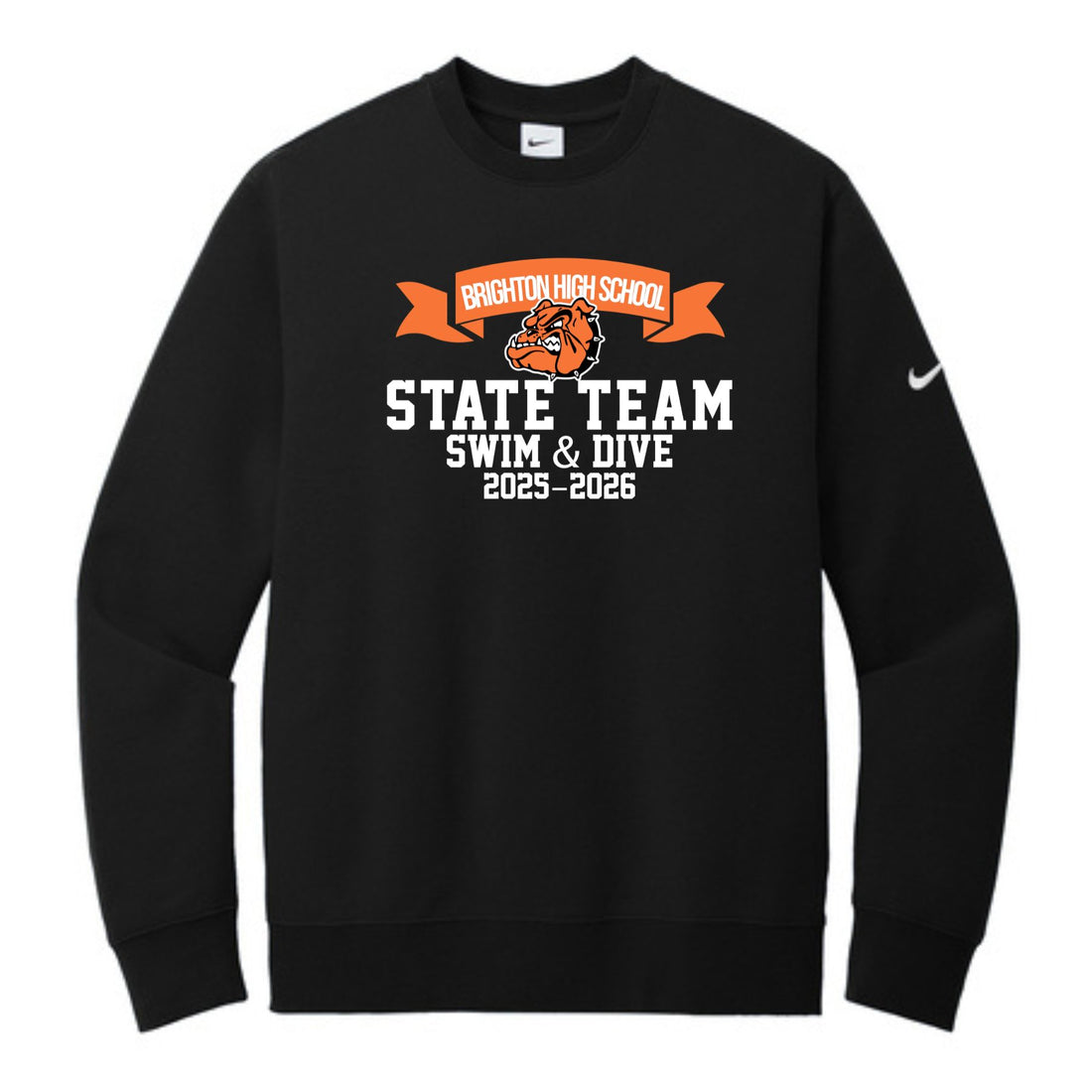 Boy's Swim & Dive State Team Nike Crewneck