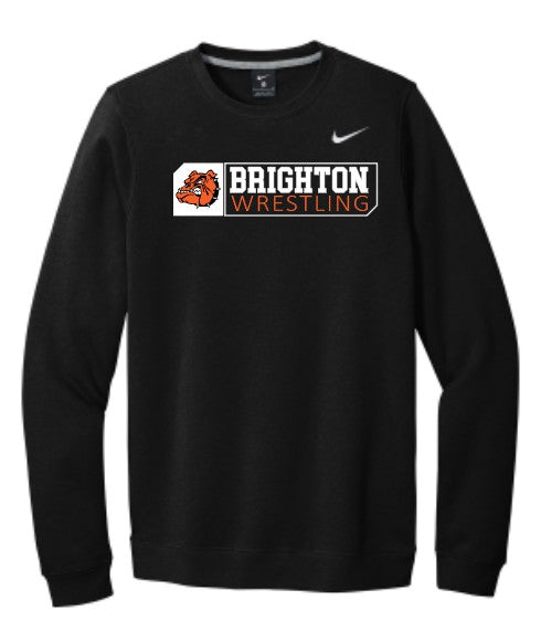 ATHLETES - Brighton Wrestling Nike Crewneck