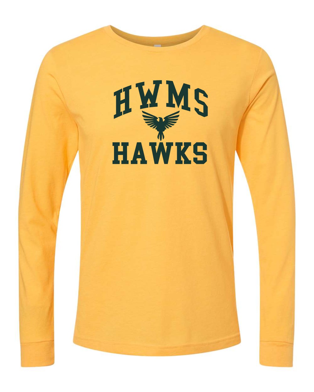 Highlander Way Hawks Premium Log Sleeve Tee