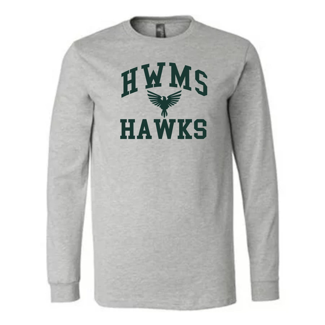 Highlander Way Hawks Premium Log Sleeve Tee