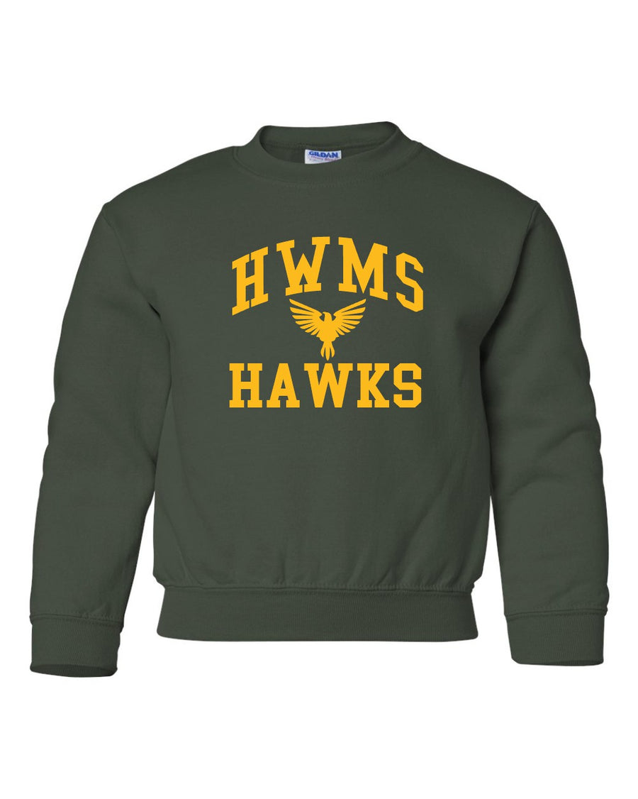 Highlander Way Hawks Crewneck