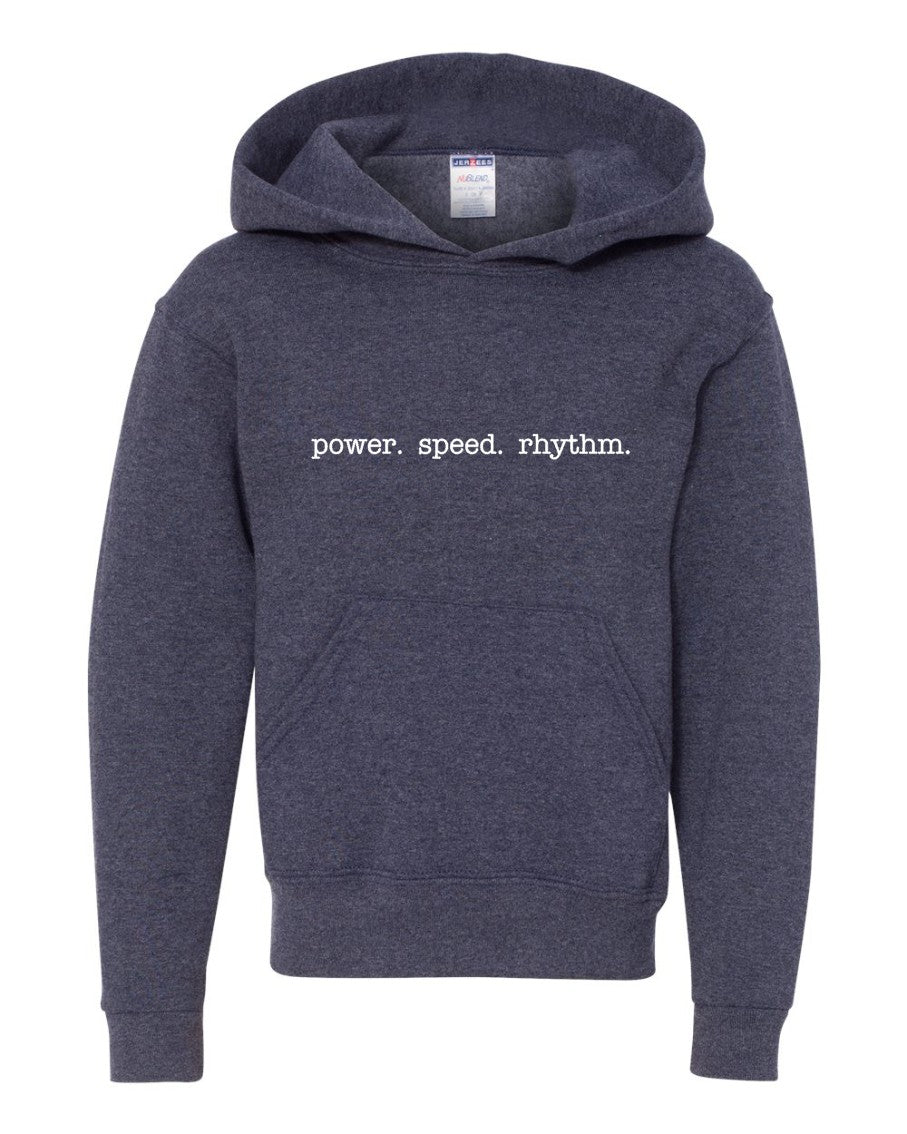 Power. Speed. Rhythm. Hoodie
