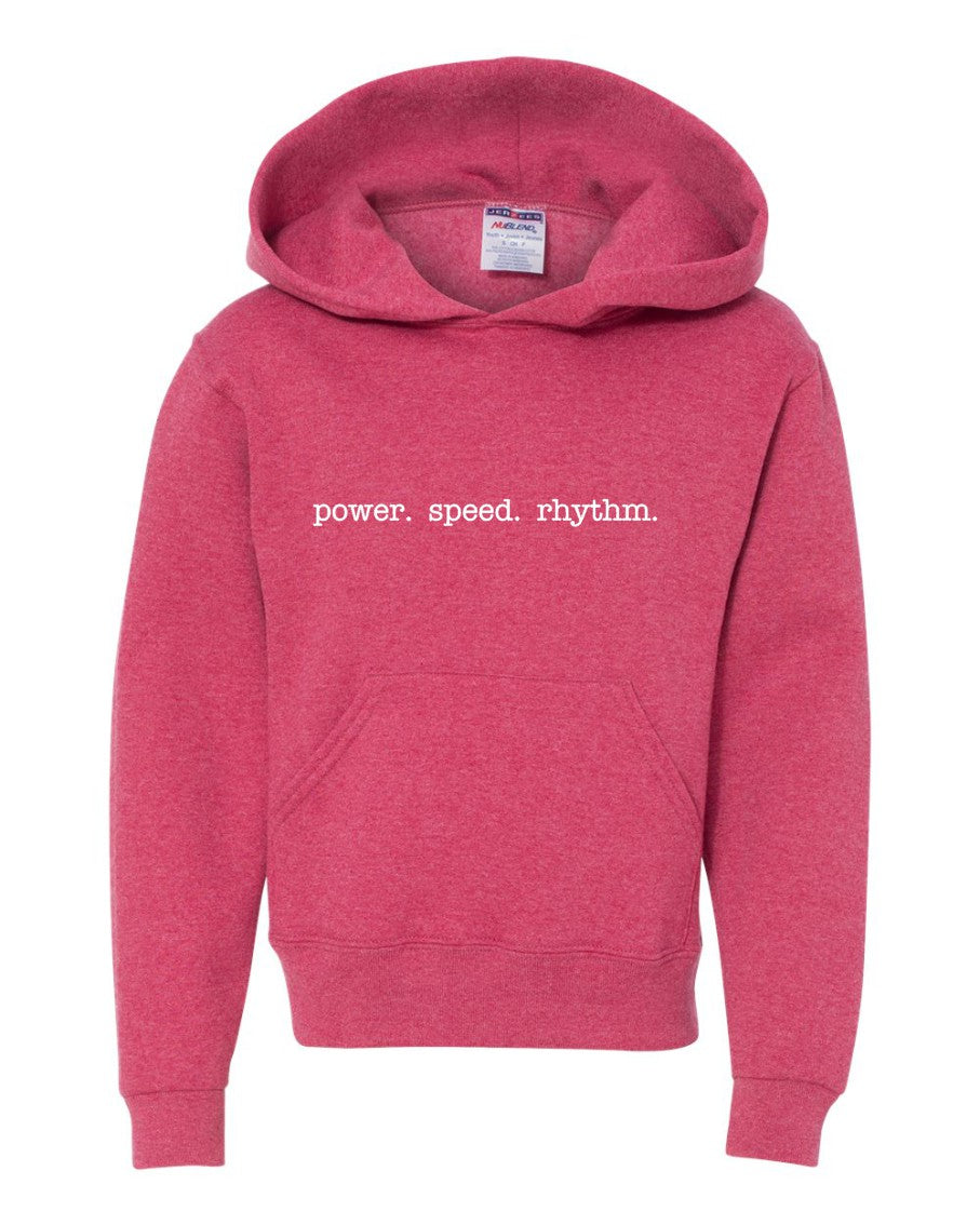 Power. Speed. Rhythm. Hoodie