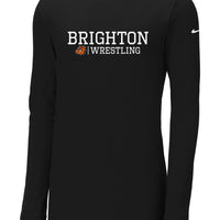 Brighton Wrestling Poly/Cotton Long Sleeve Tee