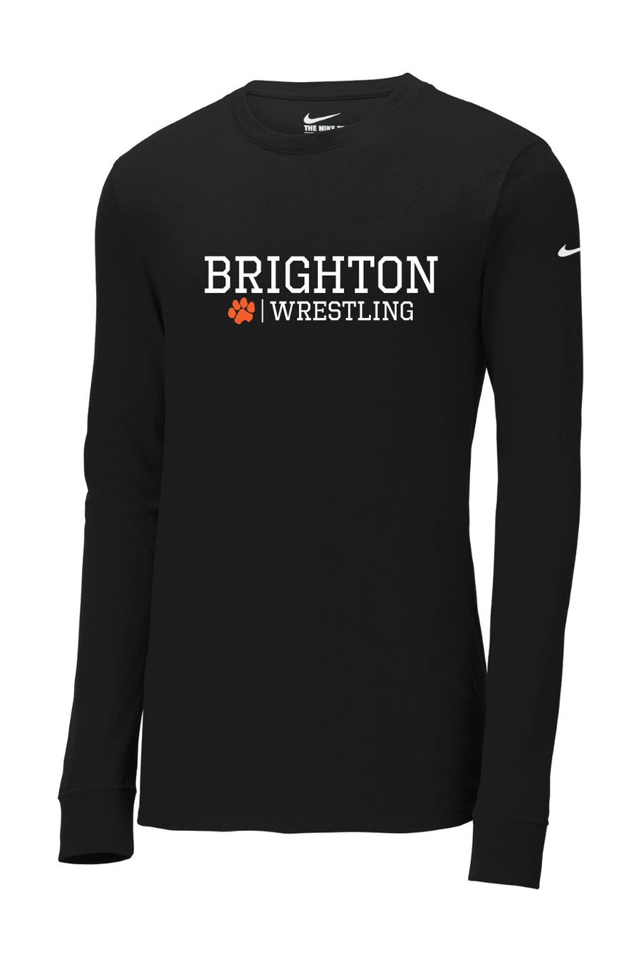 Brighton Wrestling Poly/Cotton Long Sleeve Tee