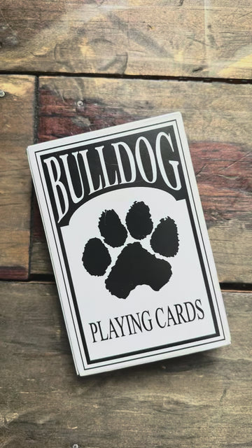 Bulldogs Playing Cards