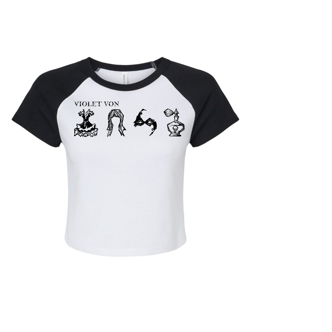 Violet Von Icon Art Raglan Tee