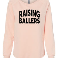 Raising Ballers Lightweight Ladies Crewneck