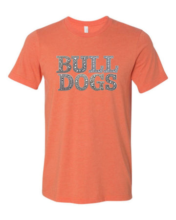 Faux Rhinestone BULLDOGS Tee