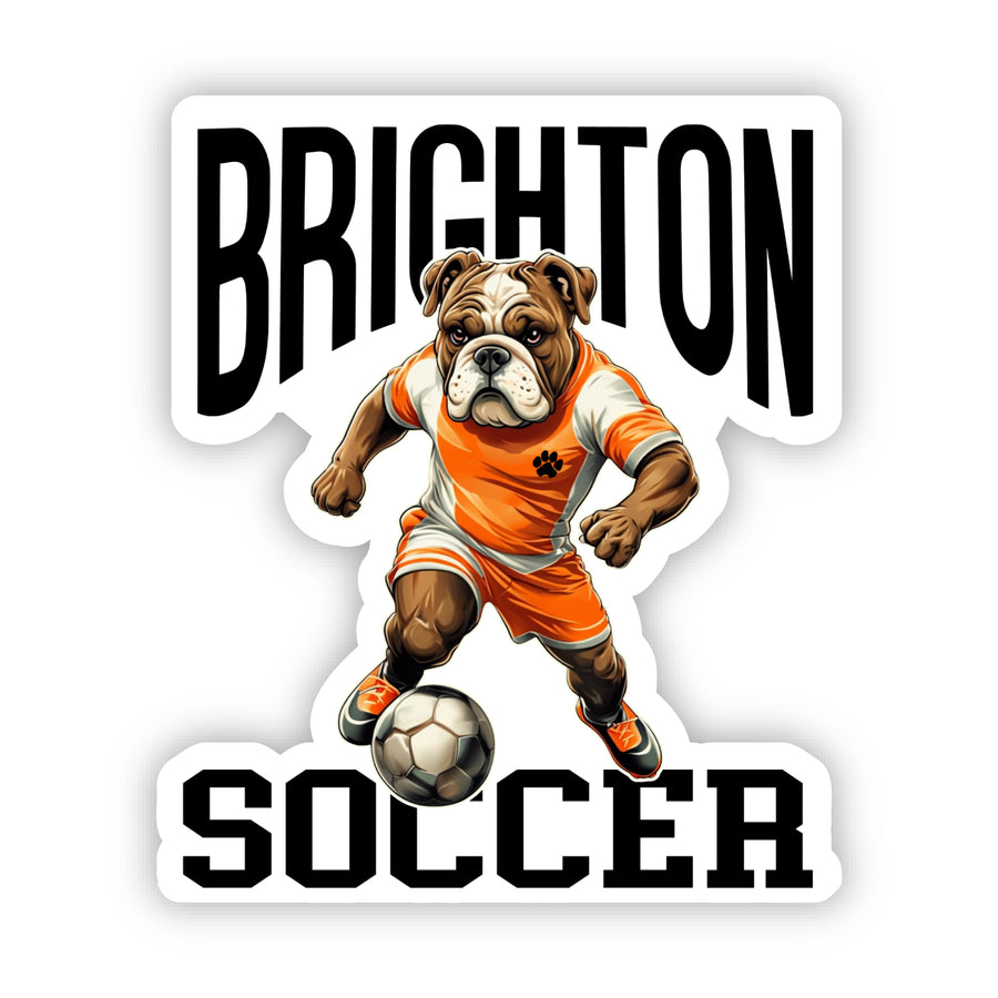 Vintage Bulldog Mascot Decals