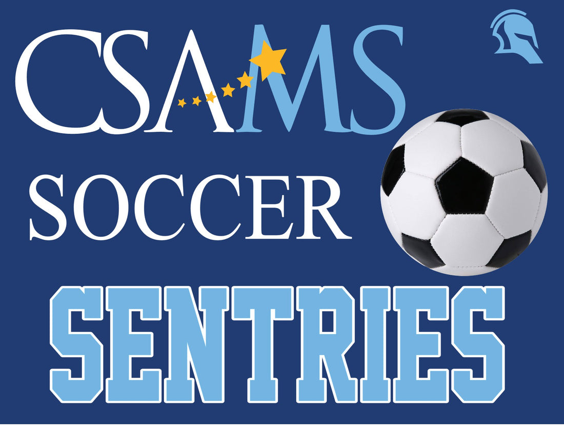 CSAMS Athletic Lawn Sign