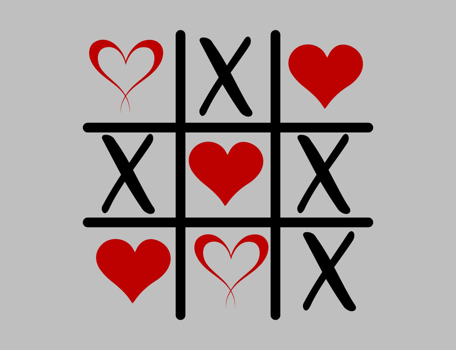 Hearts Tic Tac Toe