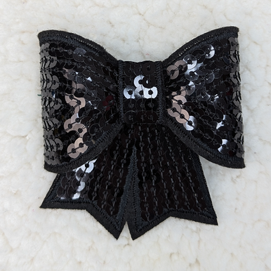 Sequin Bow Patch