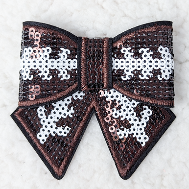 Sequin Bow Patch