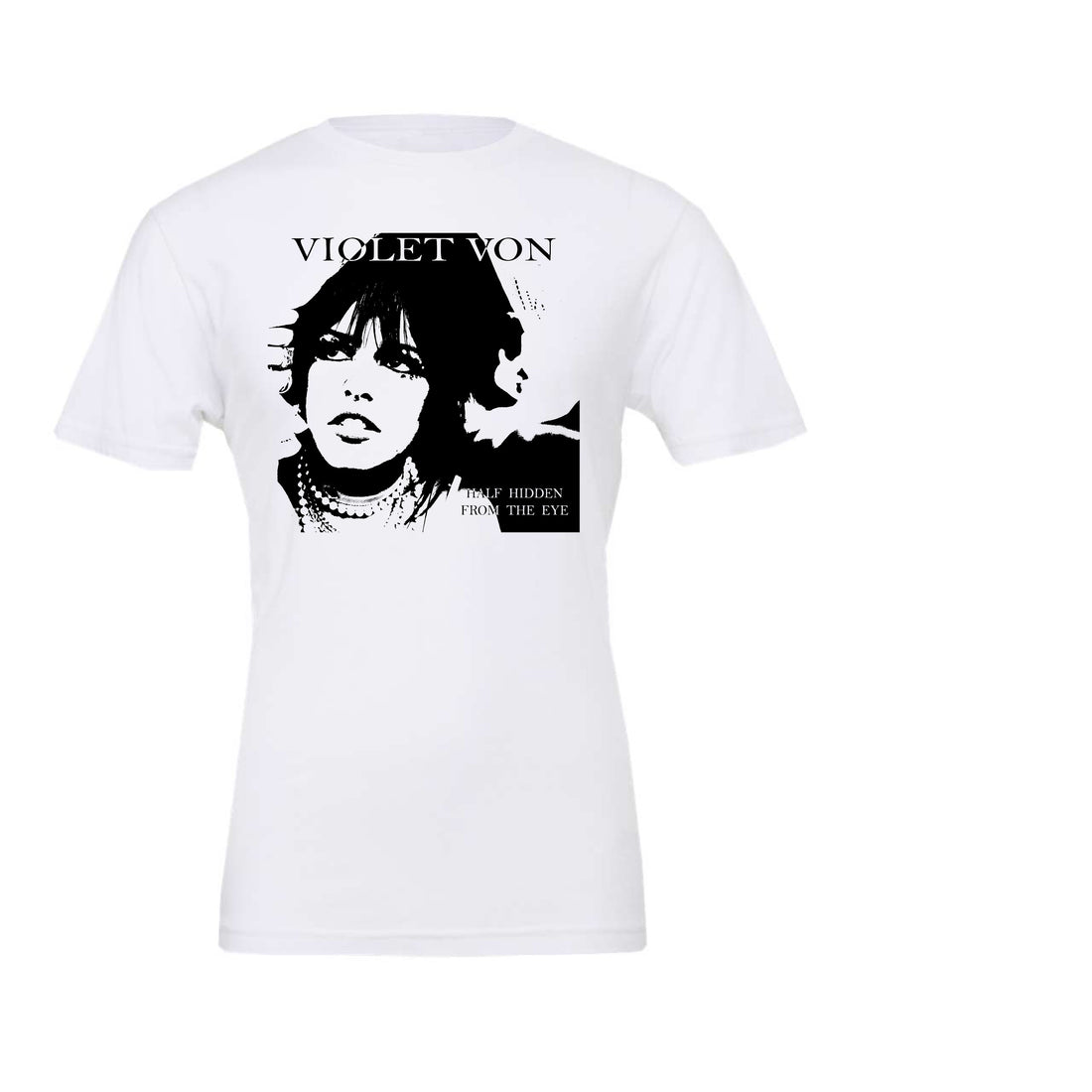 Violet Von Black Album Cover Art Short Sleeve Tee