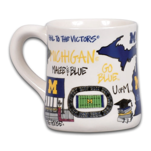 University of Michigan Icon Mug