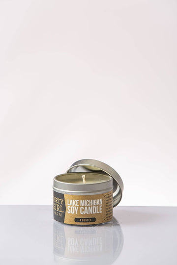Lake Michigan Mini Candle