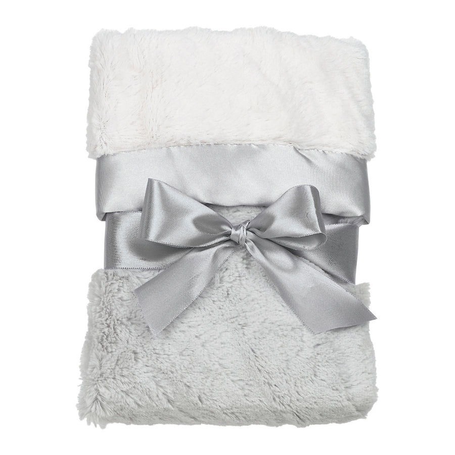 Silky Soft Security Blanket - steel