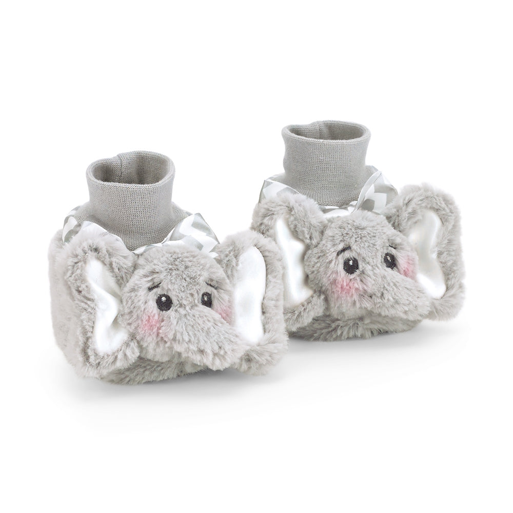 Lil' Spout Gray Elephant Booties